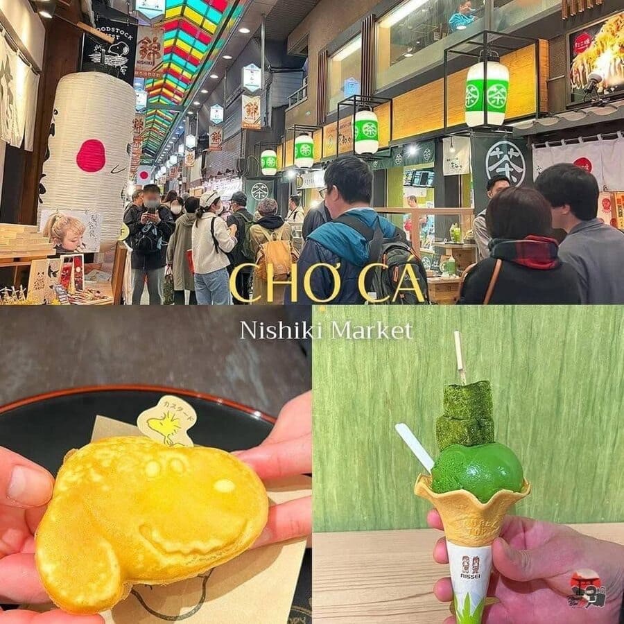 5. Chợ Nishiki – Thiên Đường Ẩm Thực Kyoto